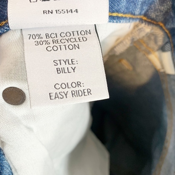 Boyish Billy High Waist Distressed Jeans Size 24 - Picture 10 of 10